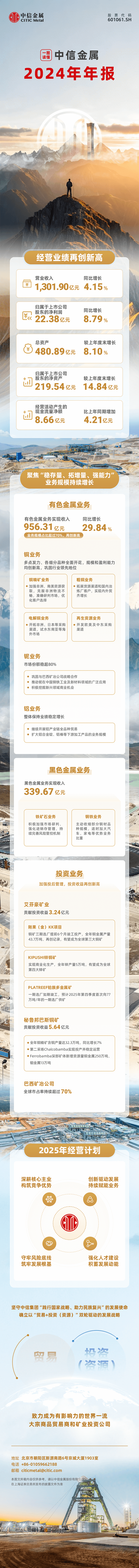 云顶国际金属2024年报一图读懂